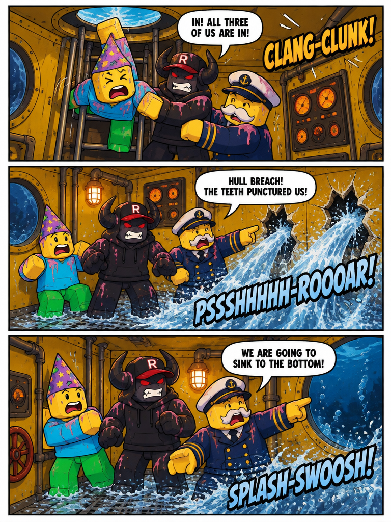 Submarine Leviathan Escape (page 2 of 4)
