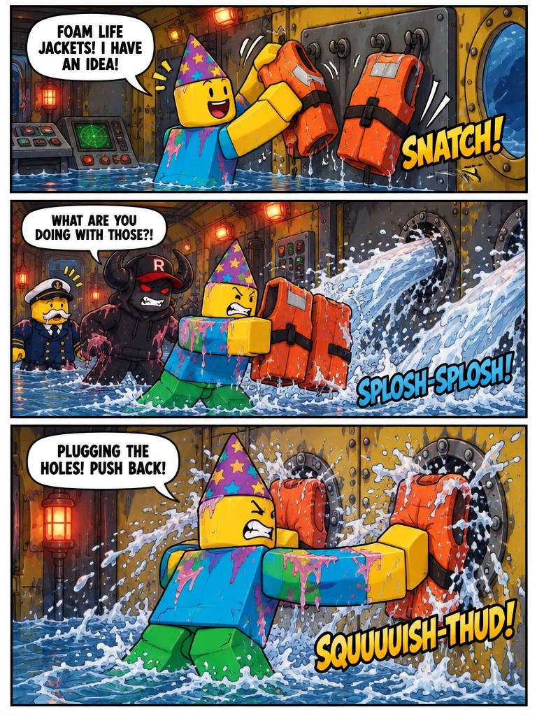 Submarine Leviathan Escape (page 3 of 4)