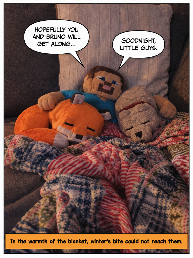 A Cozy Night for Bruno and Fox (page 4 of 8)
