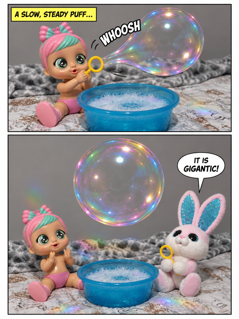 The Giant Bubble and the Volcano Eruption (page 2 of 4)