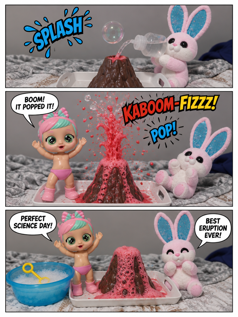 The Giant Bubble and the Volcano Eruption (page 4 of 4)