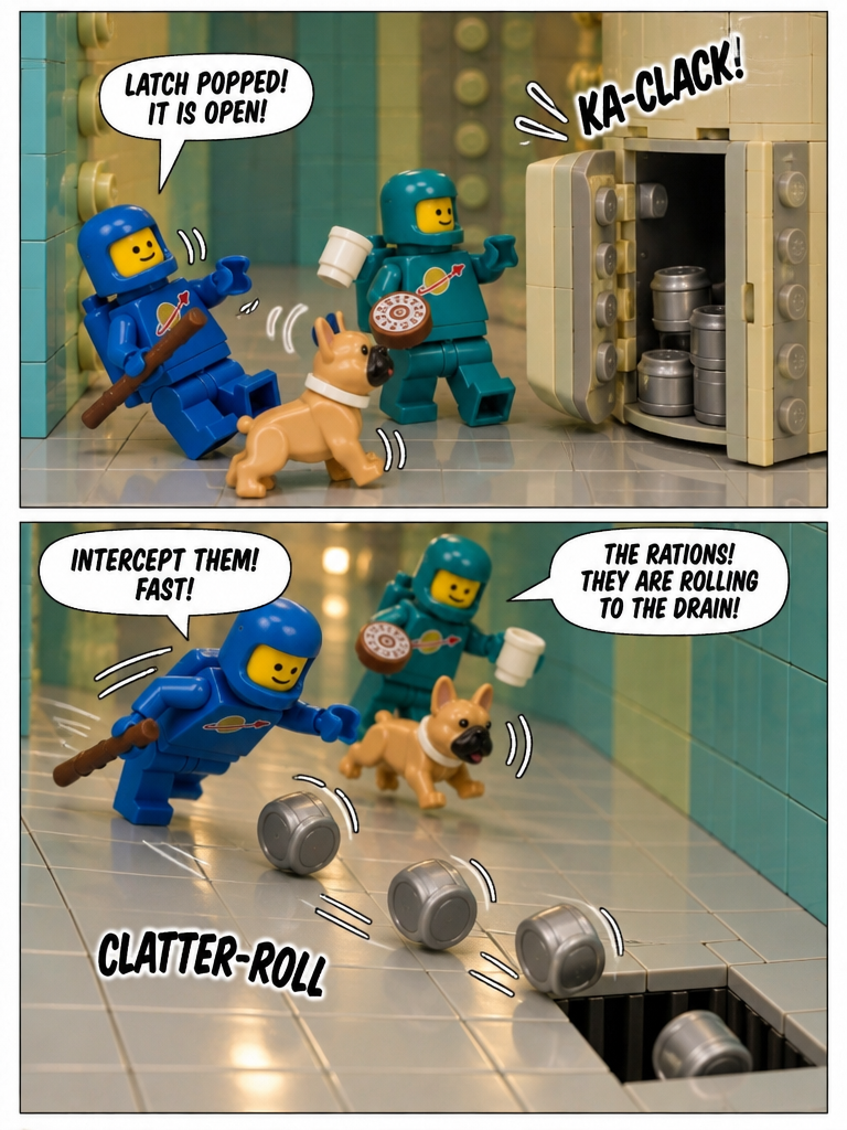 Ration Run in the Mezzanine (page 3 of 4)