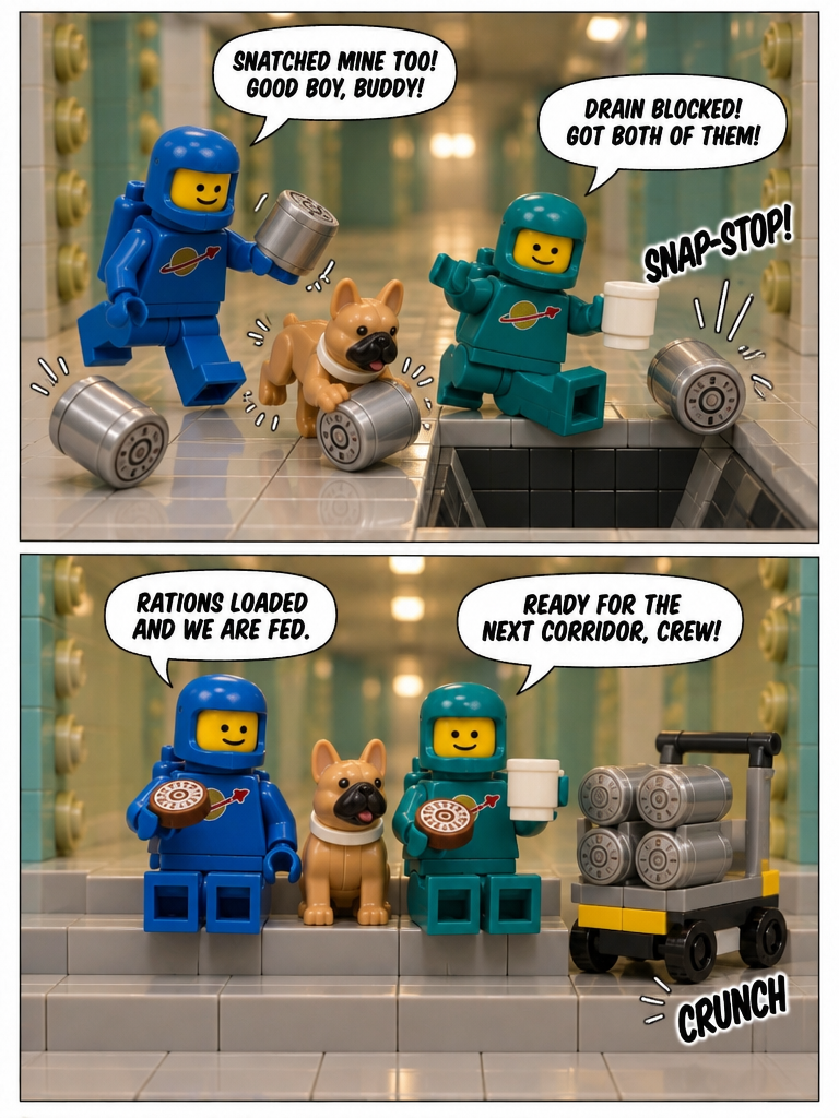 Ration Run in the Mezzanine (page 4 of 4)