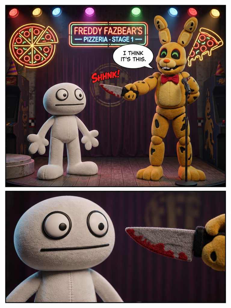 Panic at the Pizzeria Stage (page 2 of 4)