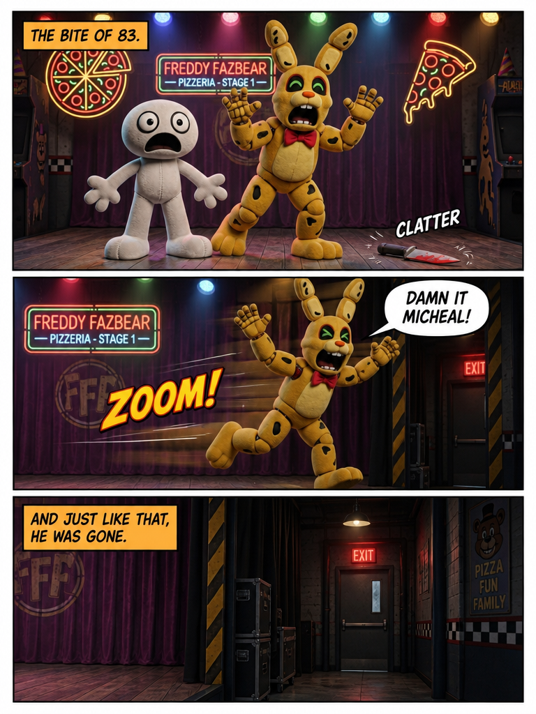 Panic at the Pizzeria Stage (page 4 of 4)
