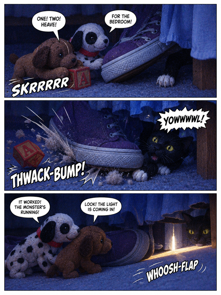 Under the Bed Monster Patrol (page 3 of 4)