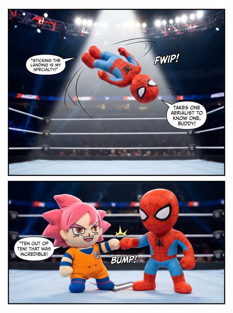 Acrobatic Showcase in the Ring (page 3 of 4)