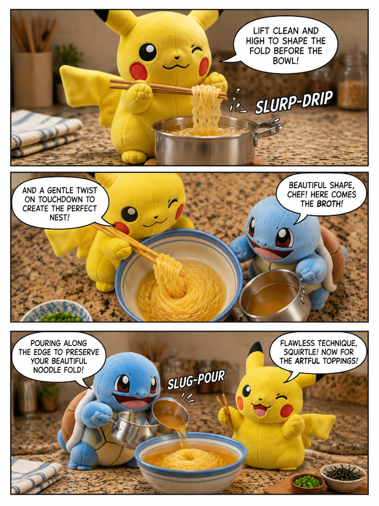 Plush Kitchen: Savory Ramen Special (page 3 of 4)