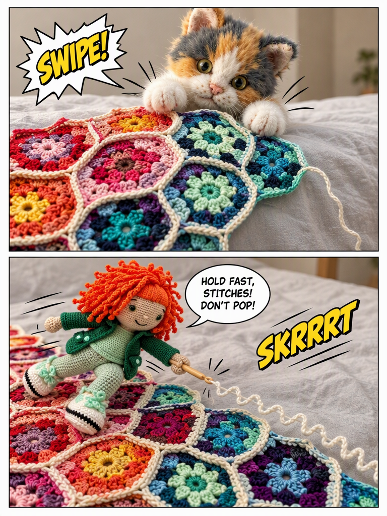 Rowan and the Runaway Thread (page 2 of 4)