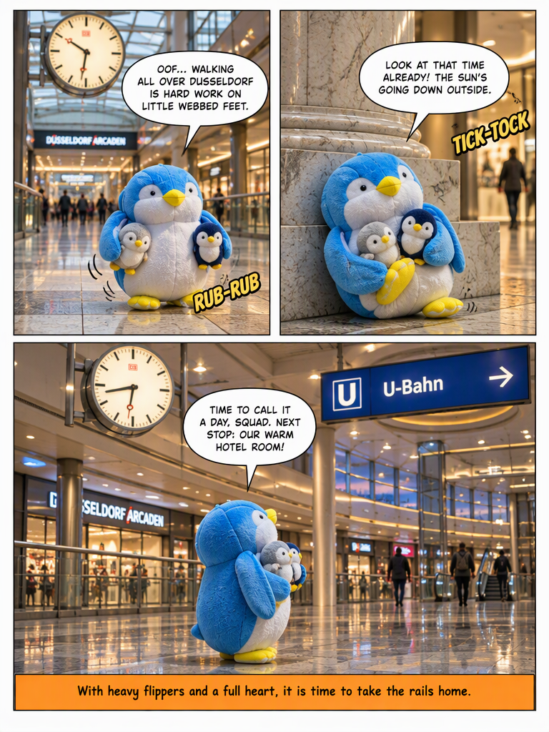 Bluey's Dusseldorf Adventure - Arrival Day Part 2 (page 10 of 12)