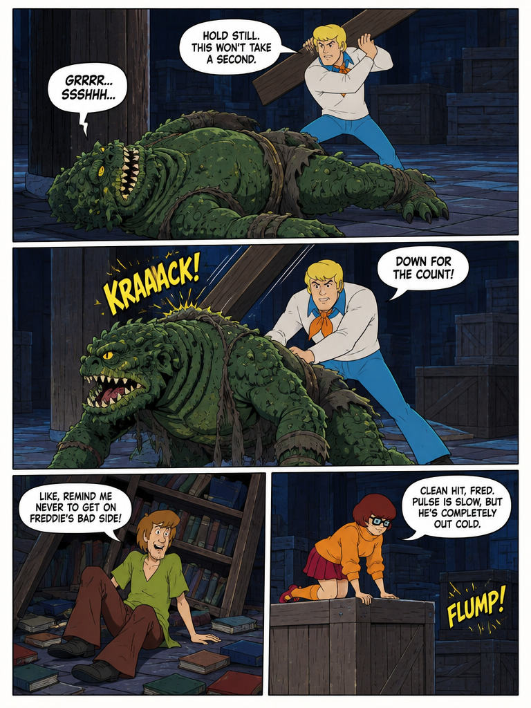The Green Monster's Warehouse Brawl (page 3 of 4)