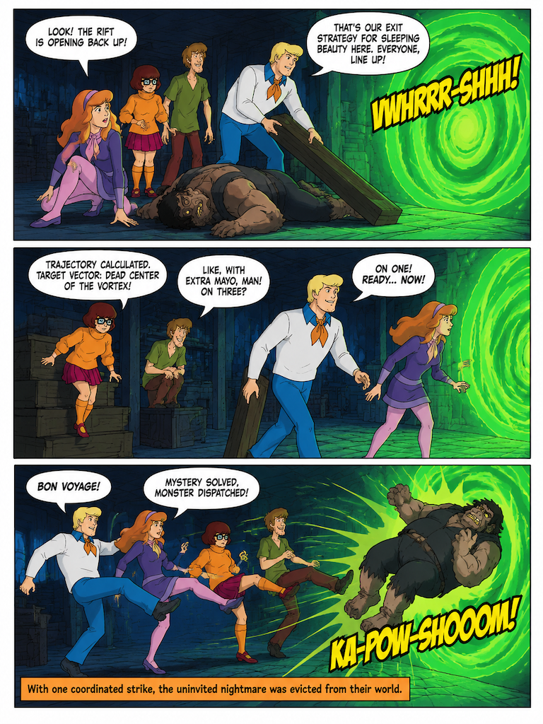 The Green Monster's Warehouse Brawl (page 4 of 4)