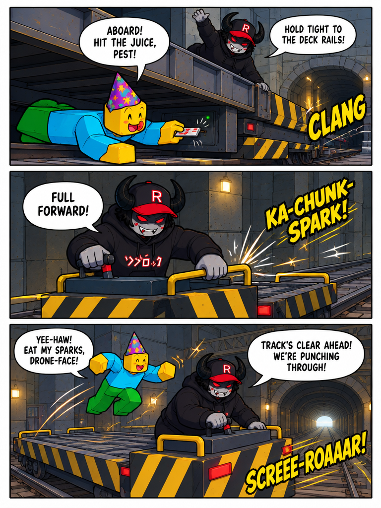 Subterranean Depot Rail Run (page 3 of 4)