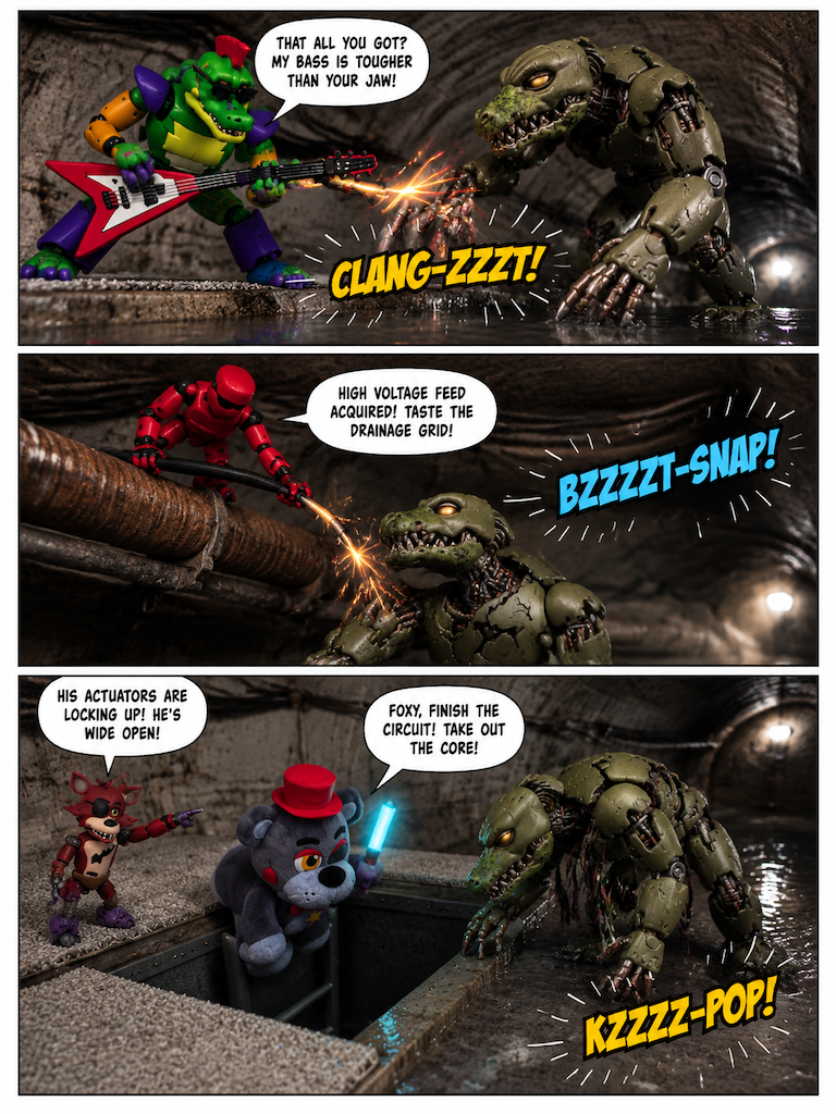 Subterranean Rescue: The Sewer Ambush!!! (page 2 of 12)