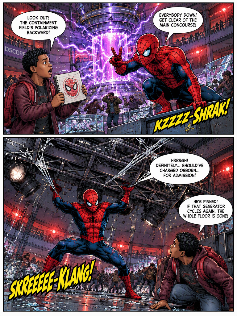 A Spark at Oscorp (page 2 of 4)