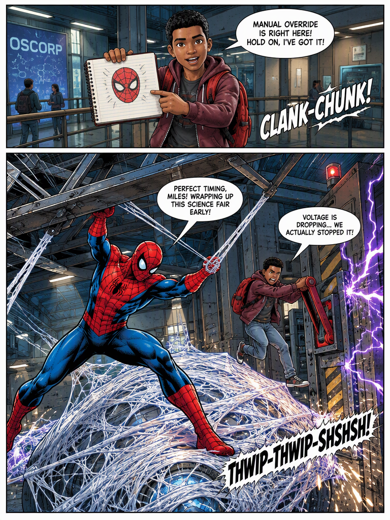 A Spark at Oscorp (page 3 of 4)