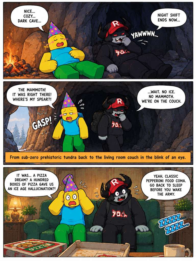 A Stone Age Snooze (page 4 of 4)