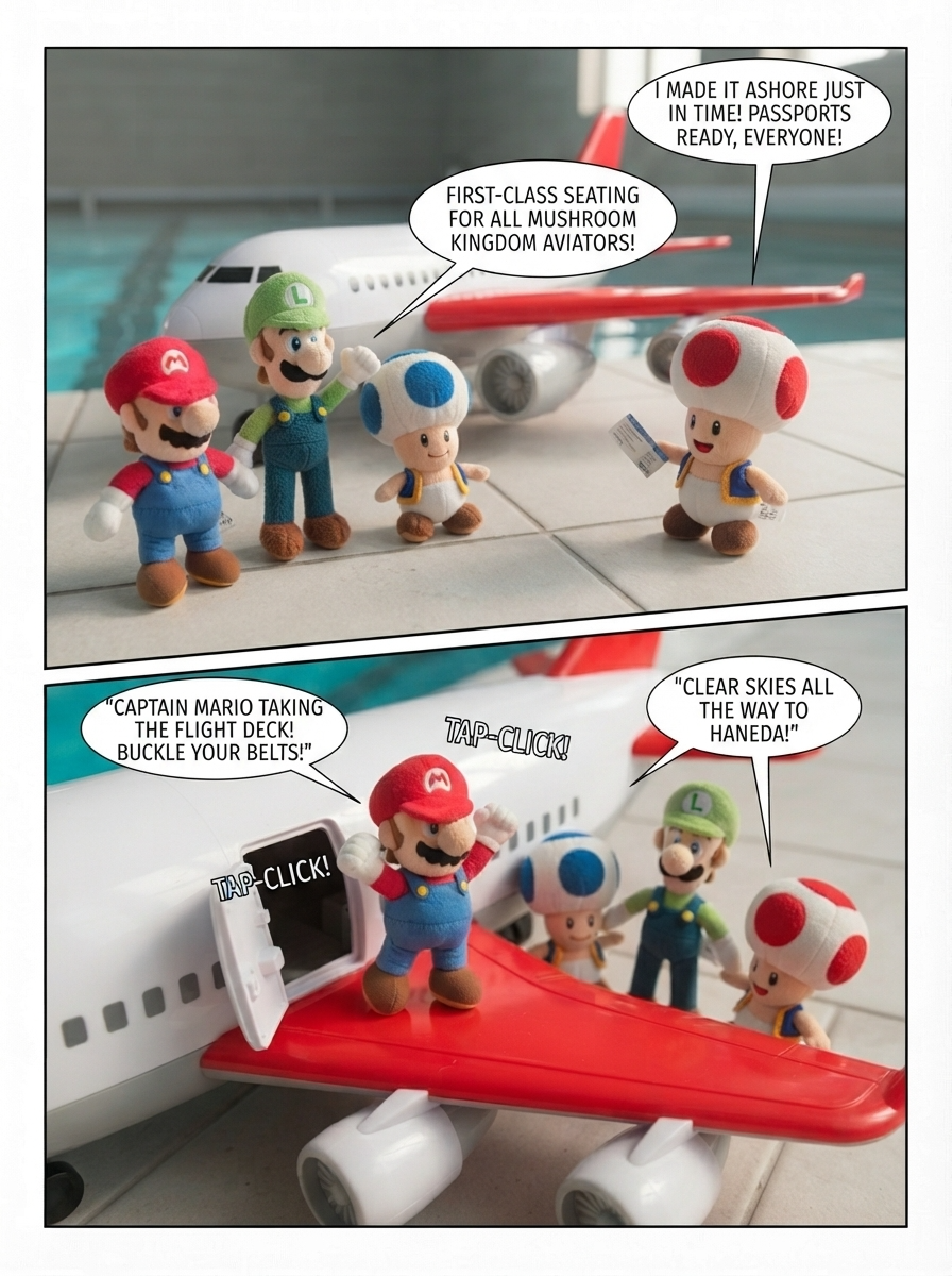 Flight to Tokyo (page 3 of 4)
