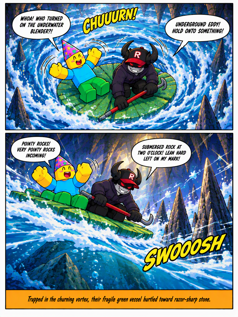 Subterranean Leaf Raft Escape (page 2 of 4)