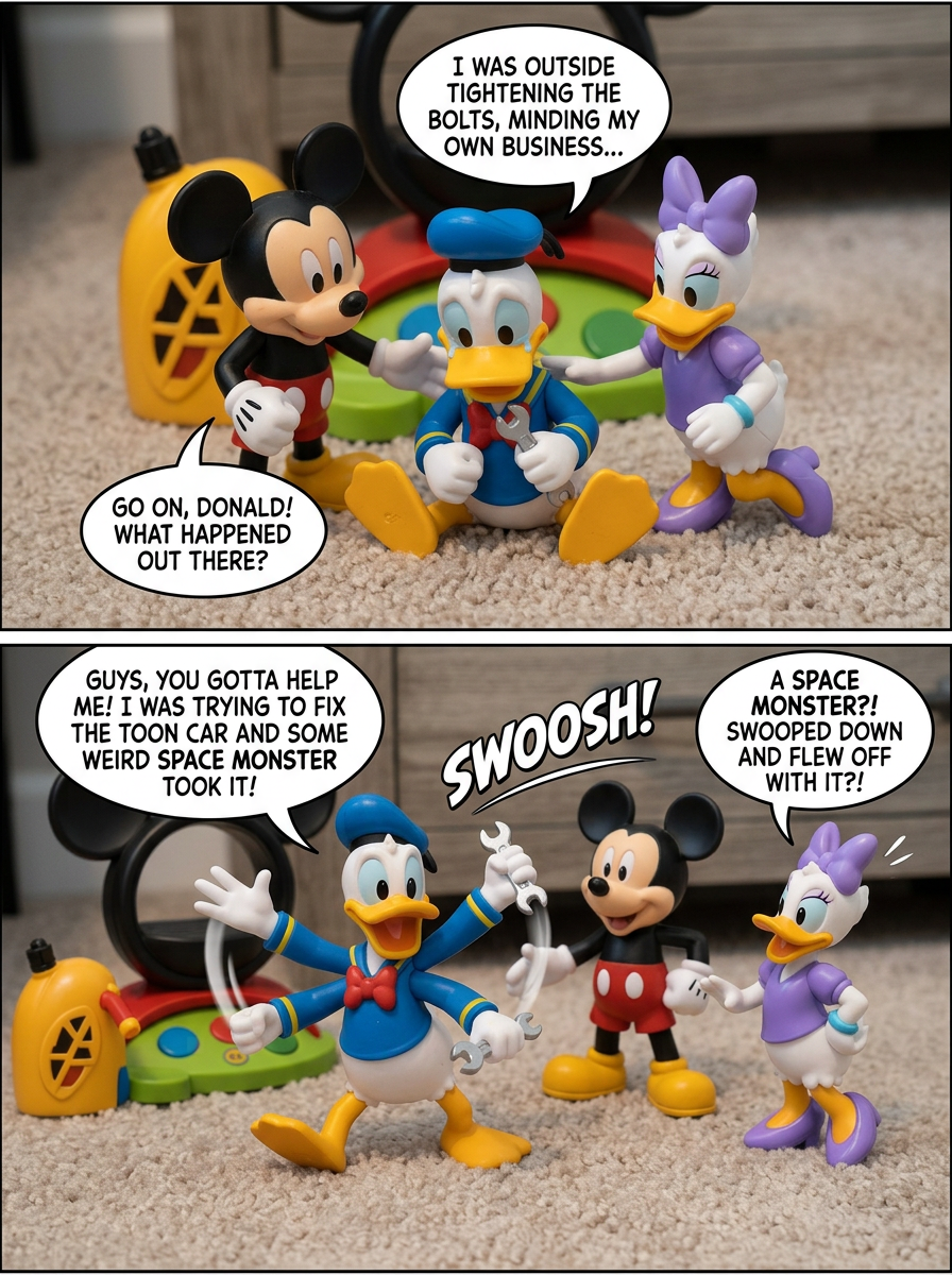 Trouble with the Toon Car (page 2 of 4)