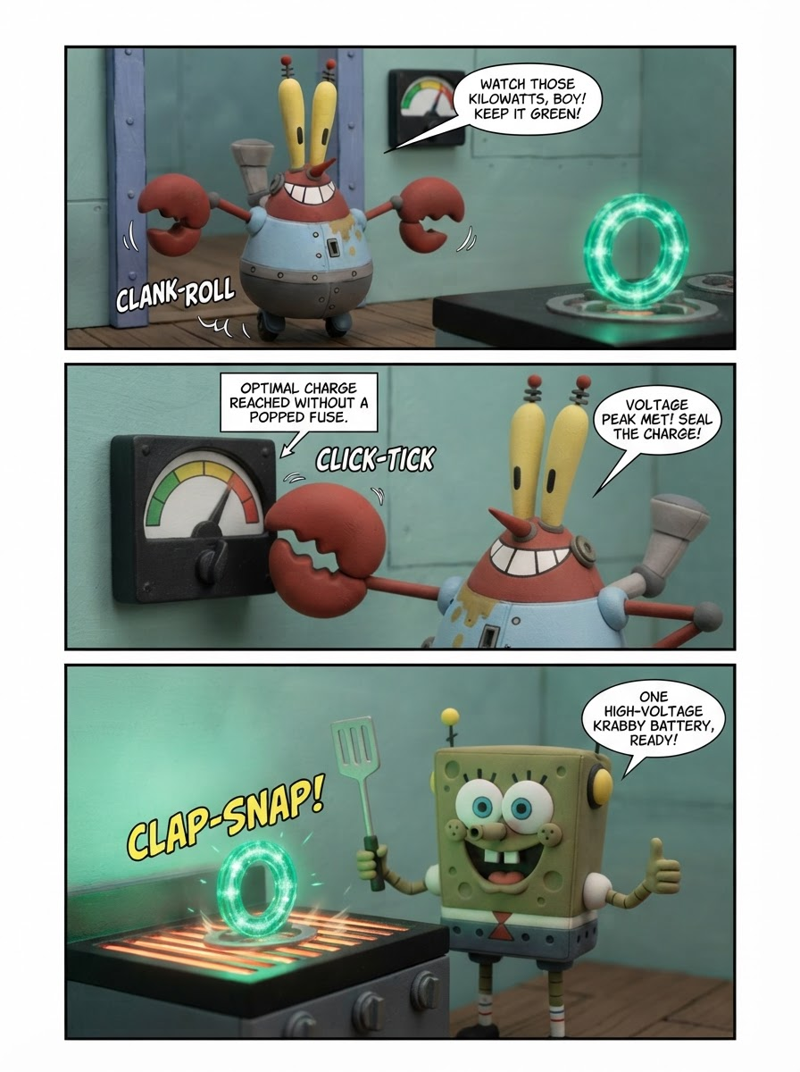 Shift at the Krabby Battery (page 3 of 4)