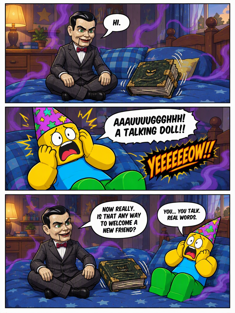 SIappy ight of the Living Dummy Goosebumps (page 3 of 4)