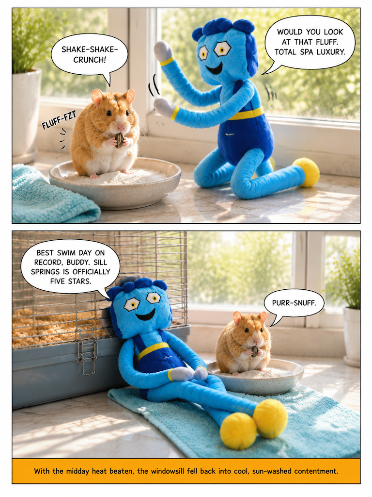 Windowsill Swim Day (page 4 of 4)