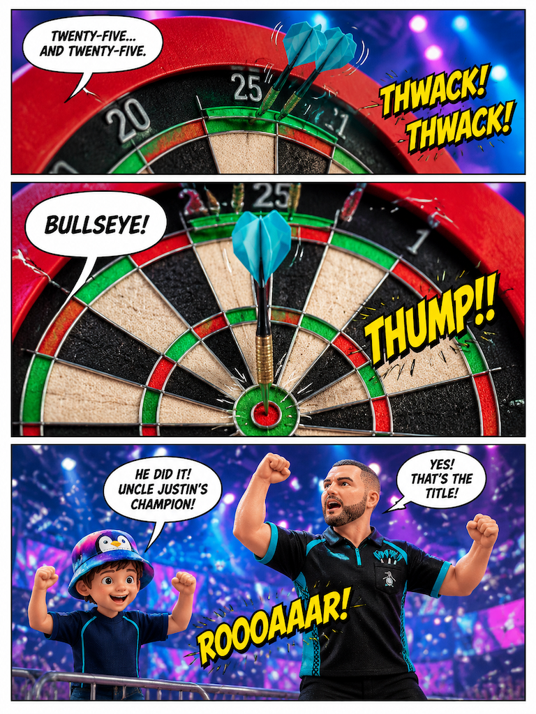 Happy Feet at the Oche (page 3 of 4)