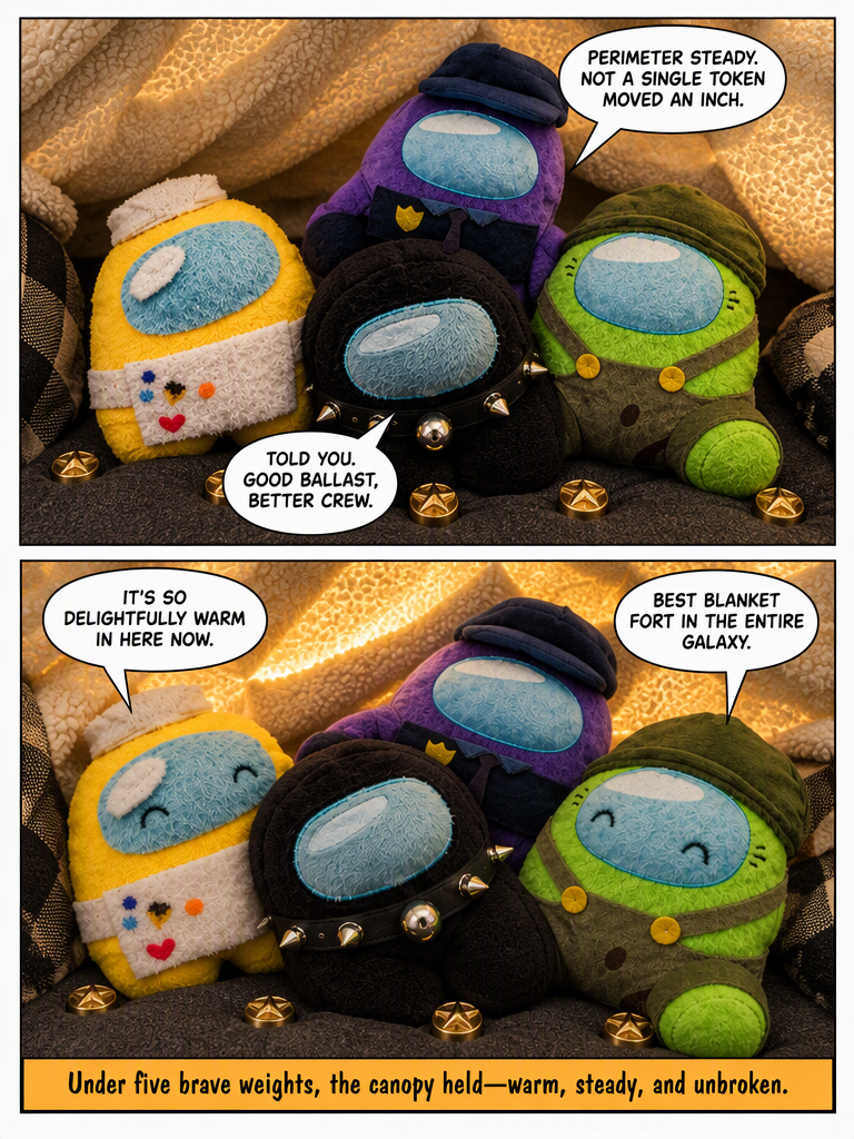 Anchoring the Fleece Fort (page 8 of 8)