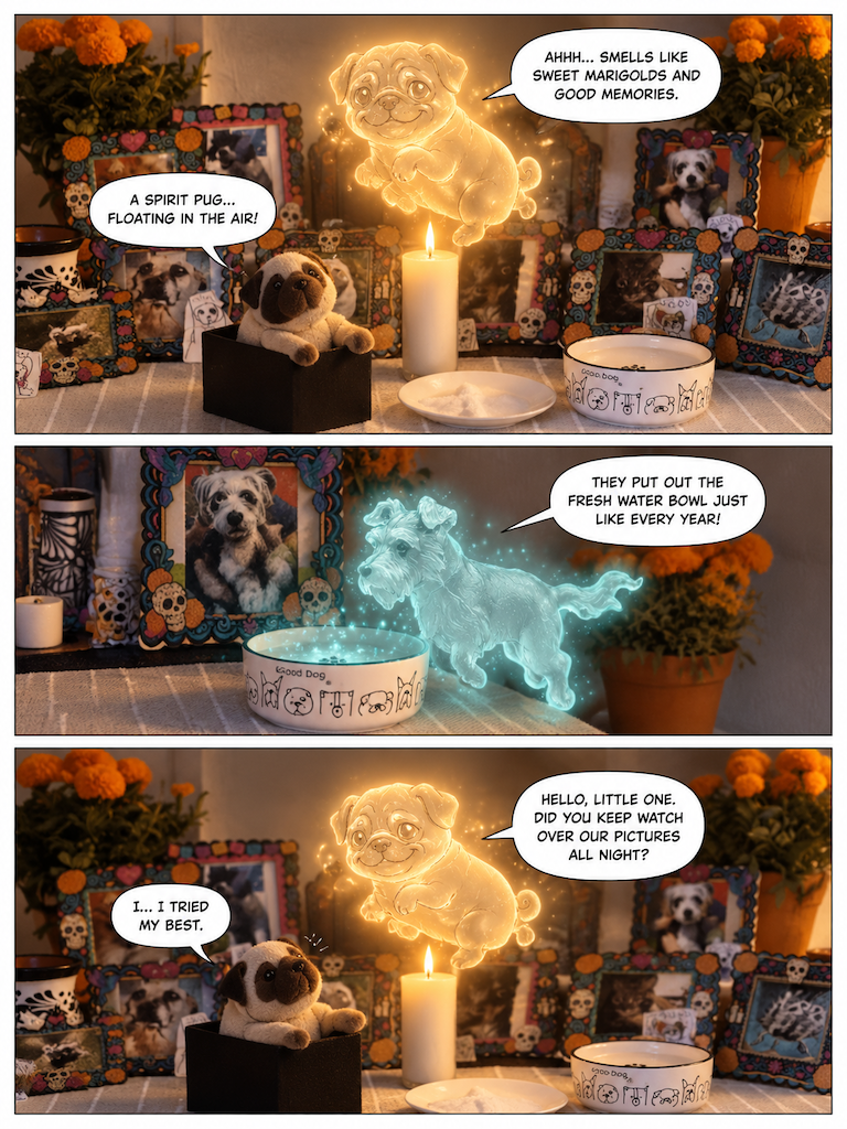 Sammy and the Ofrenda Spirits (page 2 of 4)