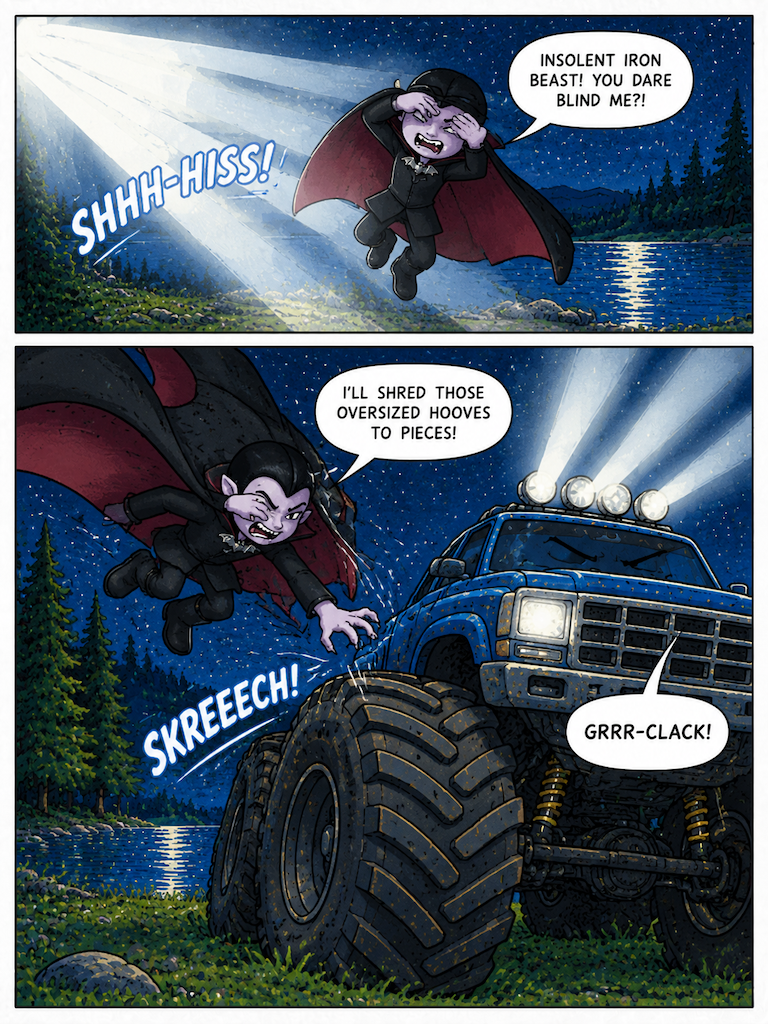 Night Guardian of the Lake (page 2 of 4)