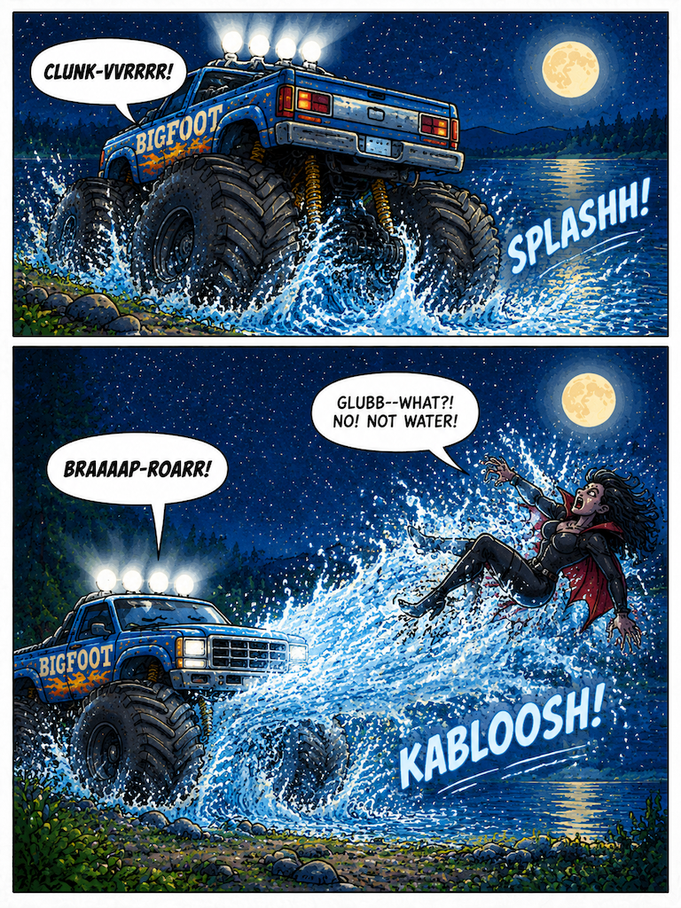 Night Guardian of the Lake (page 3 of 4)