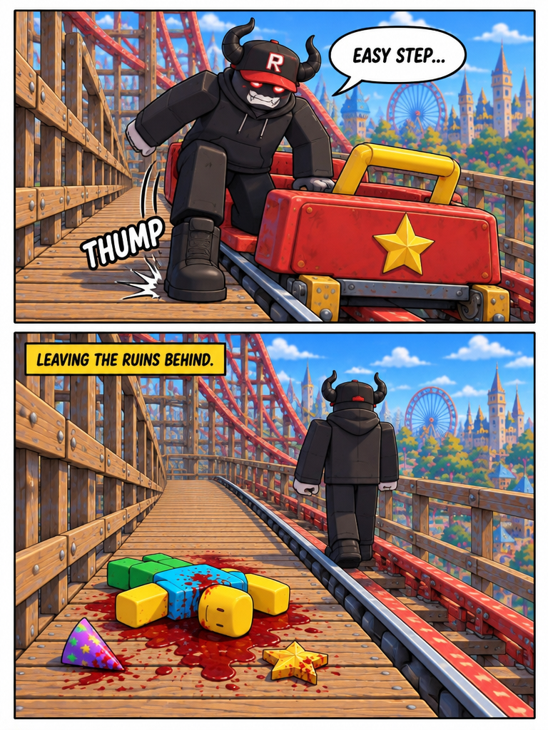 Descent from the Coaster Tracks (page 2 of 4)