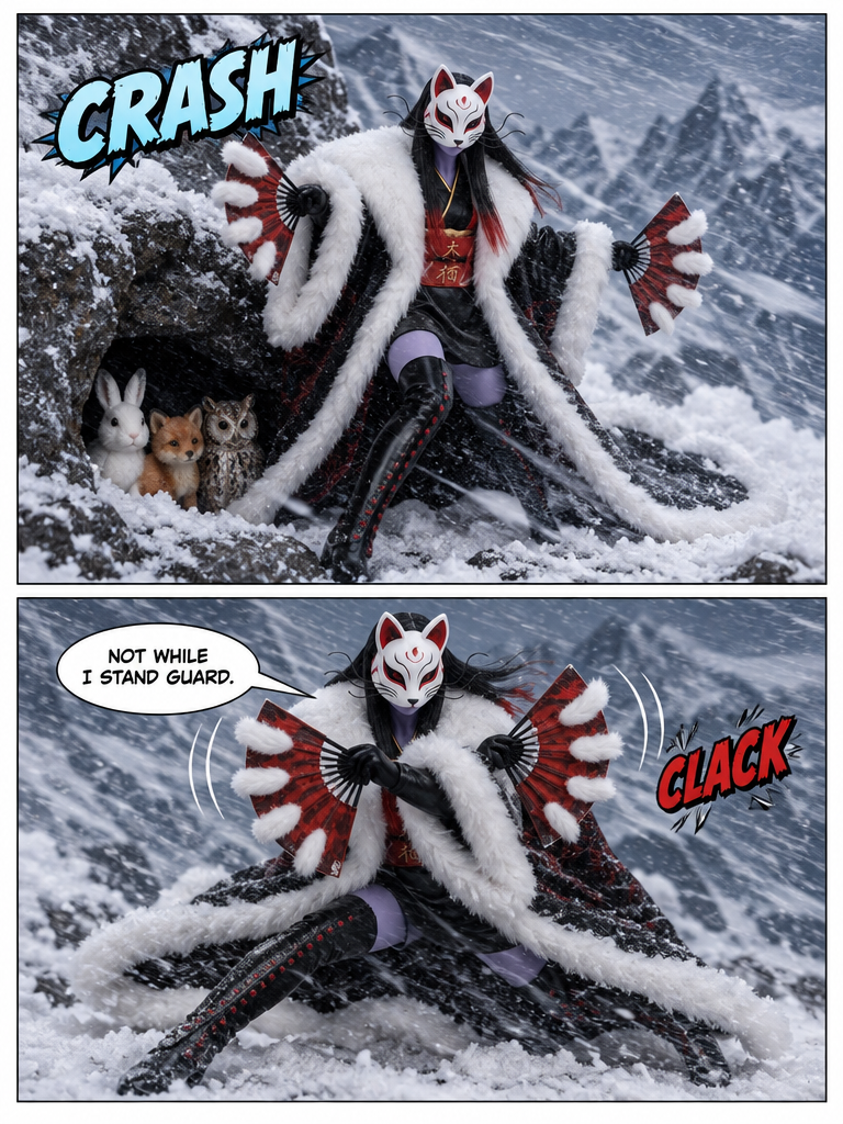 Sorceress of the Snowy Ridge ❄️ (page 2 of 4)