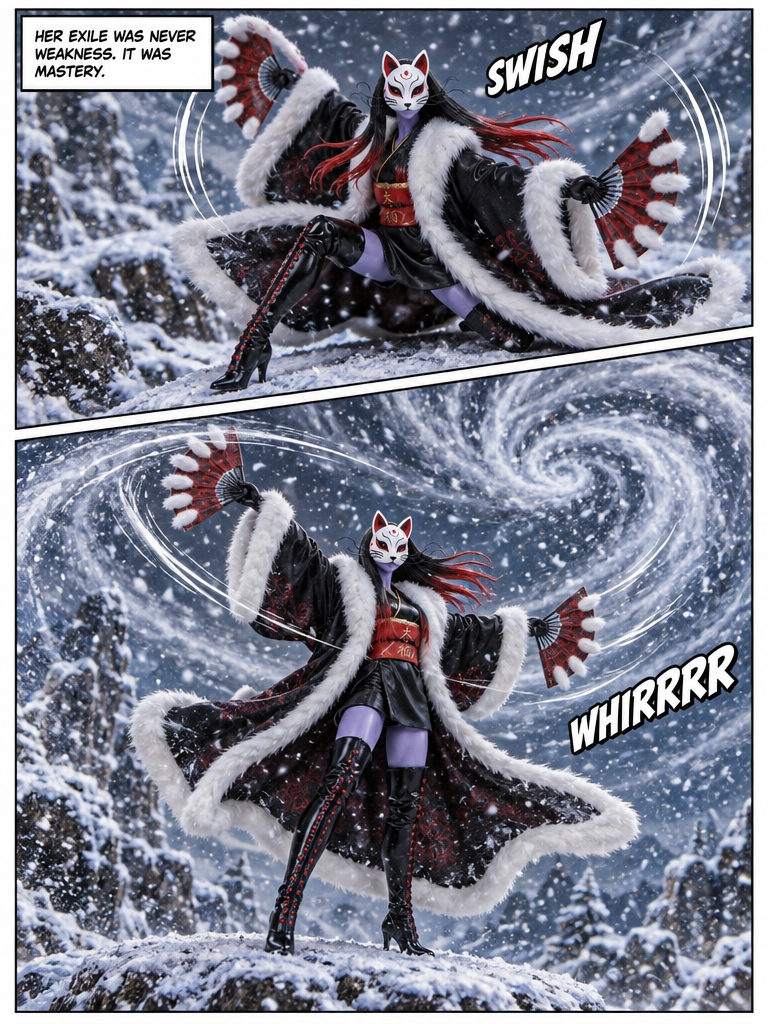 Sorceress of the Snowy Ridge ❄️ (page 3 of 4)