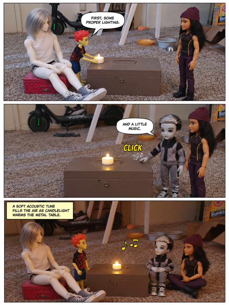 Double Date at the Metal Box Bistro (page 2 of 4)