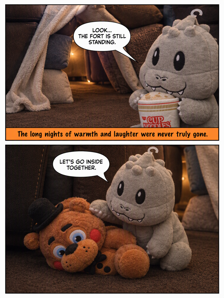 The Fort on the Living Room Floor (page 2 of 4)