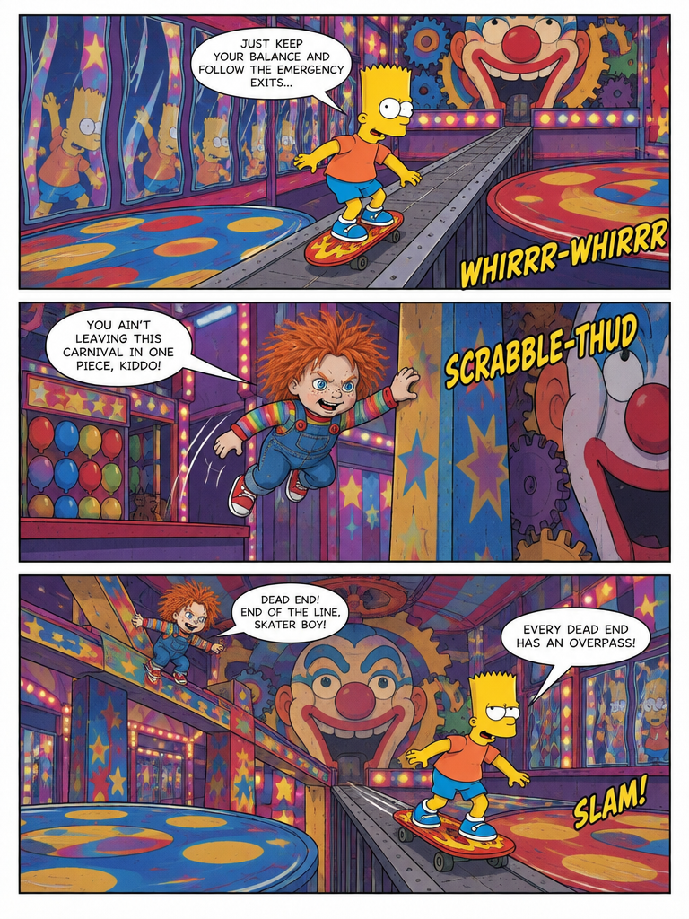 Boardwalk Brawl: Skater vs. Slasher Doll (page 2 of 4)