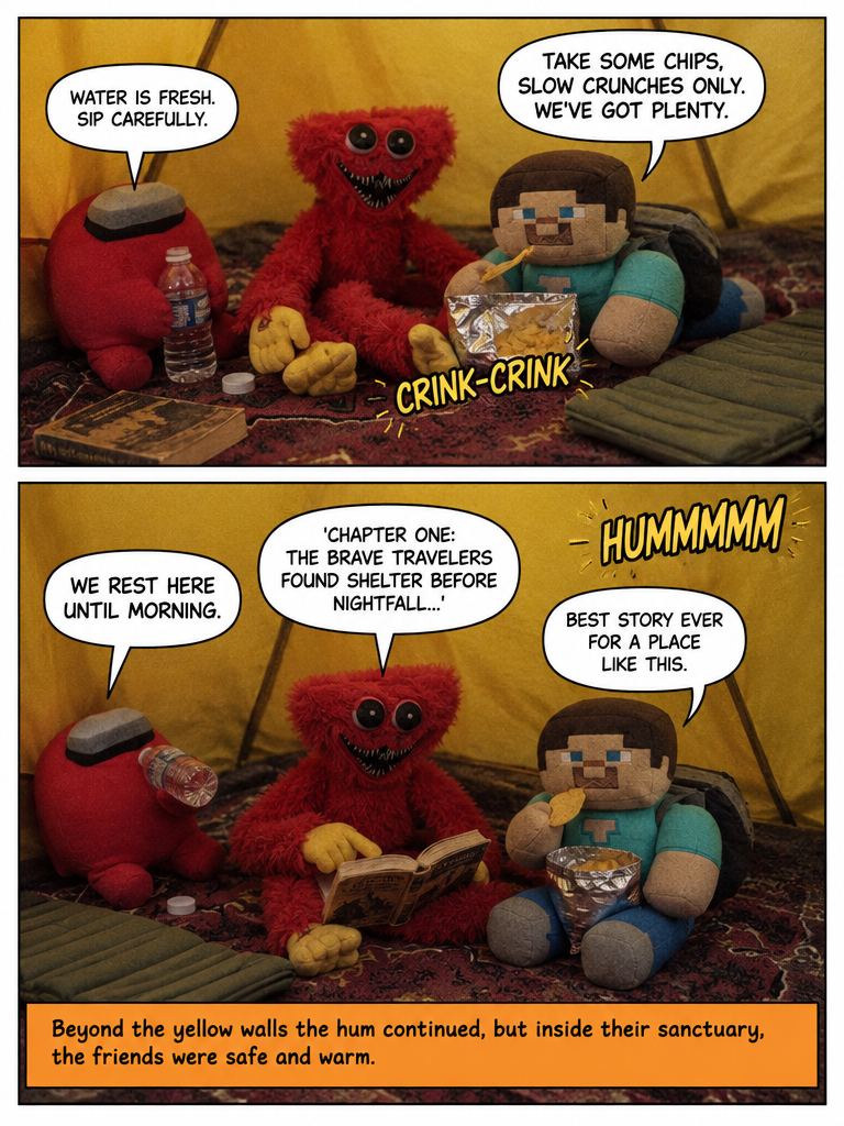 Campfire in the Yellow Maze (page 4 of 4)