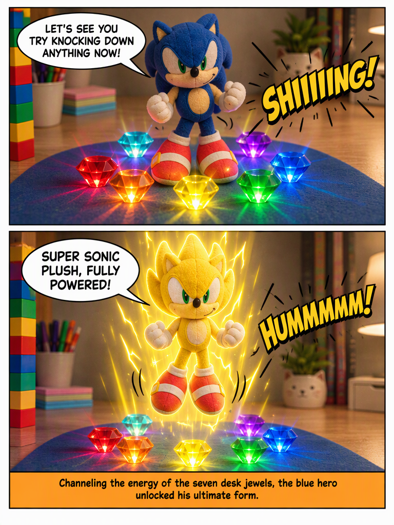 Golden Spark on the Desk (page 2 of 4)