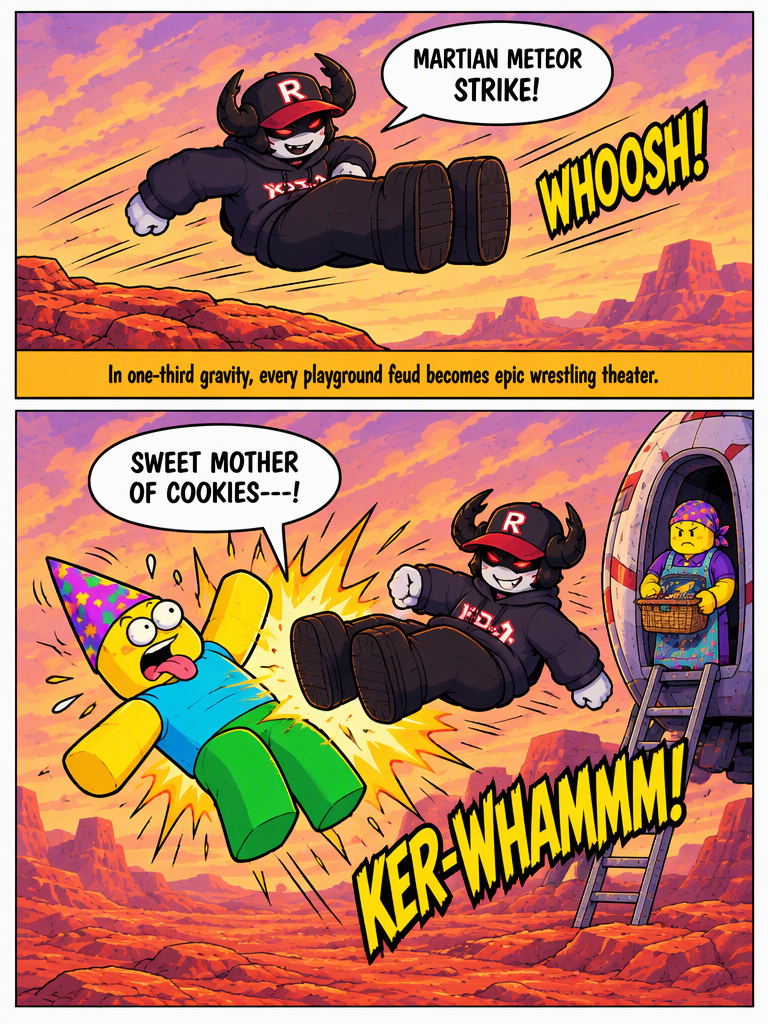 Martian Turf Brawl (page 3 of 4)