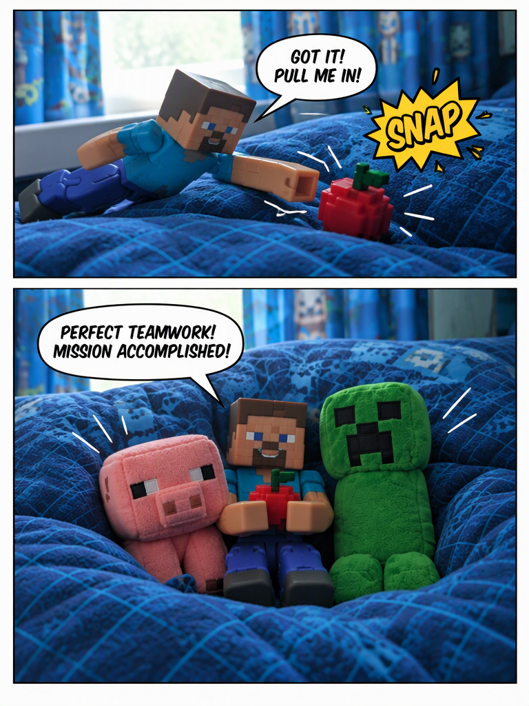 Snack Time in the Fort (page 3 of 8)