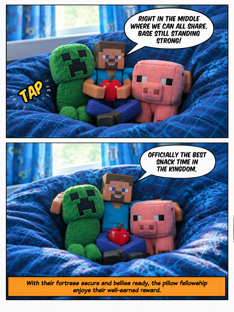 Snack Time in the Fort (page 4 of 8)