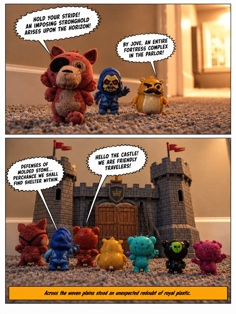 Audience at the Toy Fortress (page 2 of 4)