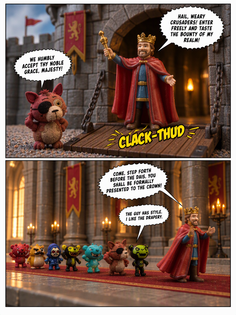 Audience at the Toy Fortress (page 3 of 4)