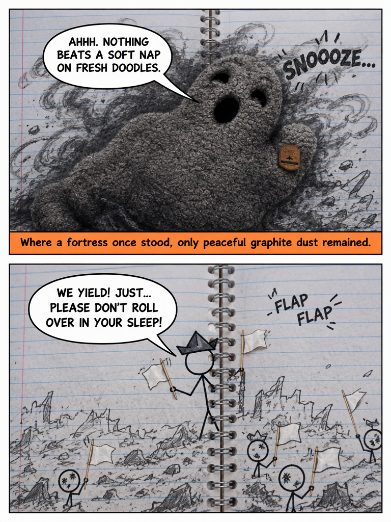 Terror on the Lined Margin (page 4 of 4)