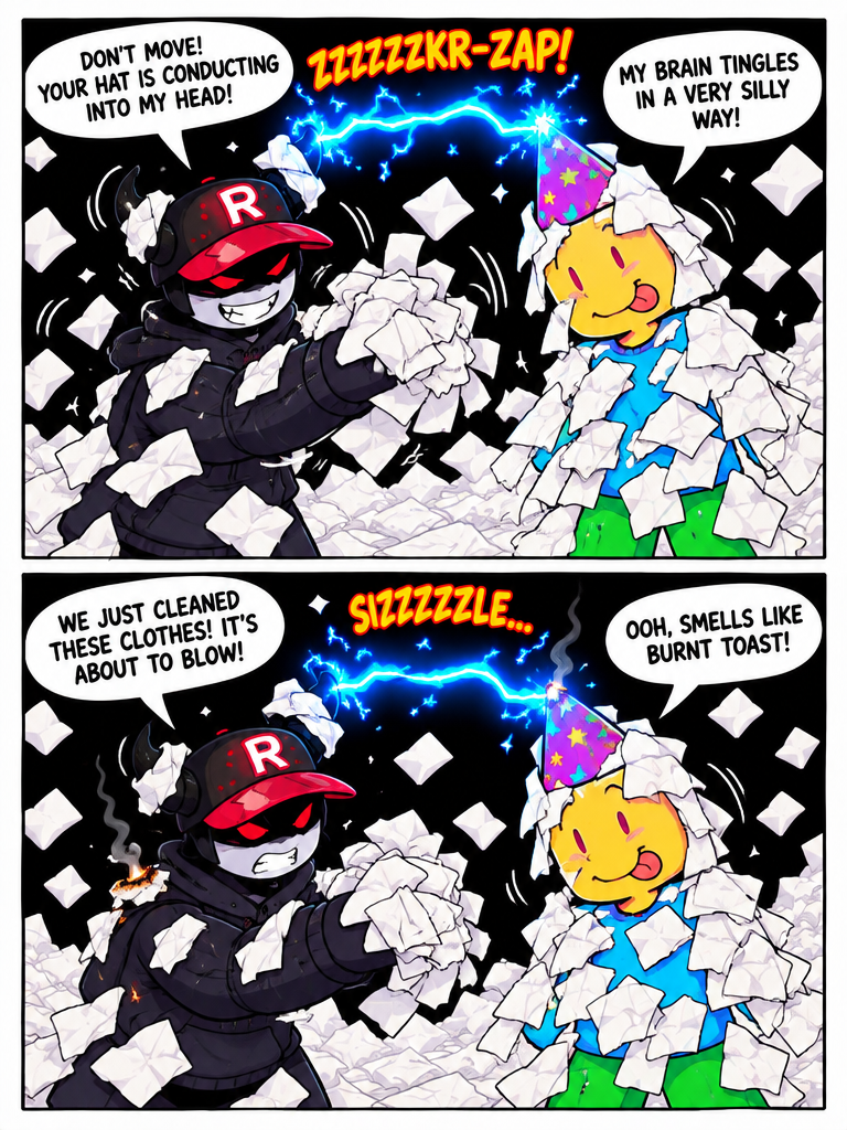 Static Shock in the Napkin Sea (page 2 of 4)