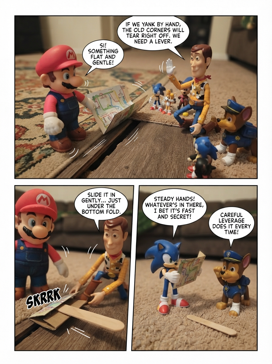 Secret Floorplan Beneath the Mat (page 2 of 4)