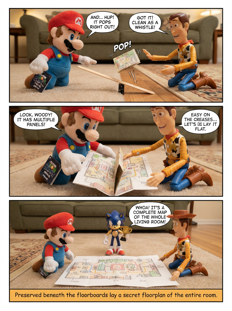 Secret Floorplan Beneath the Mat (page 3 of 4)
