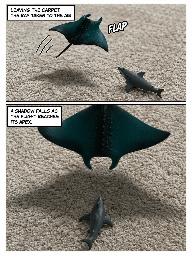 Sharkey’s battles, the horrible manta (page 2 of 4)